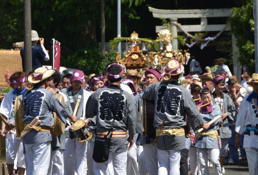 星宮神社祭礼の様子1