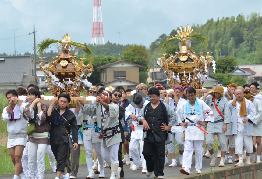 星宮神社祭礼の様子2